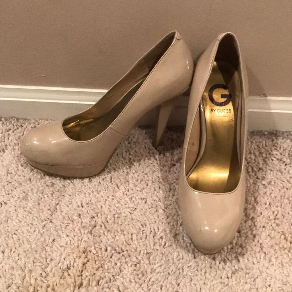 Guess Nude 4in heels!